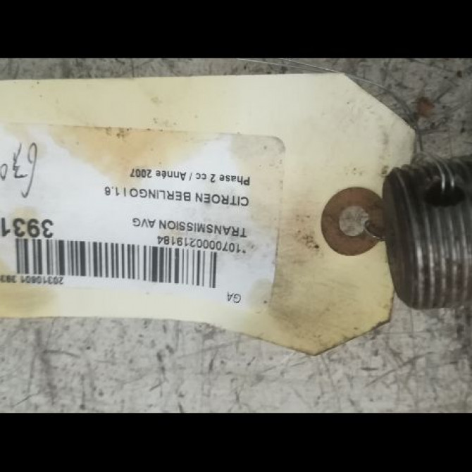 Transmission avant gauche occasion CITROEN BERLINGO I Phase 2 11-2002->10-2010 1.6 HDi 75ch 3272FP 2