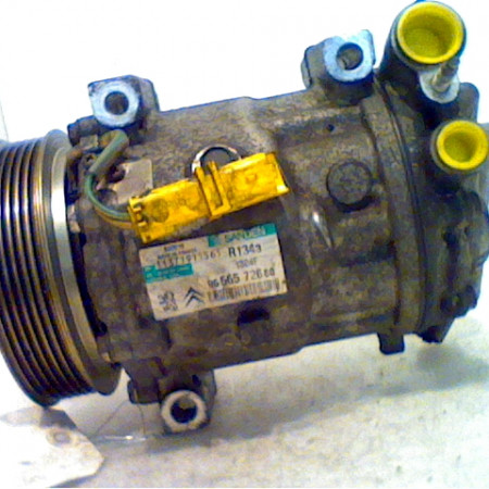 Compresseur air conditionne occasion CITROEN C5 I Phase 2 09-2004->06-2008 1.6 HDi 110ch 9656572680