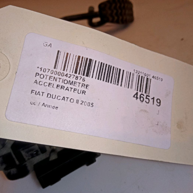 Potentiometre accelerateur occasion DUCATO II 4