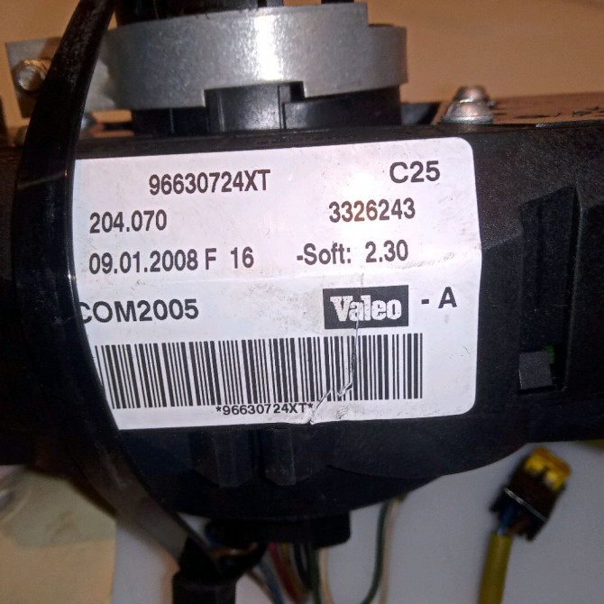 Bloc commodos occasion PEUGEOT 207 Phase 1 04-2006->06-2013 1.4 VTI 16v 95ch 624258 4