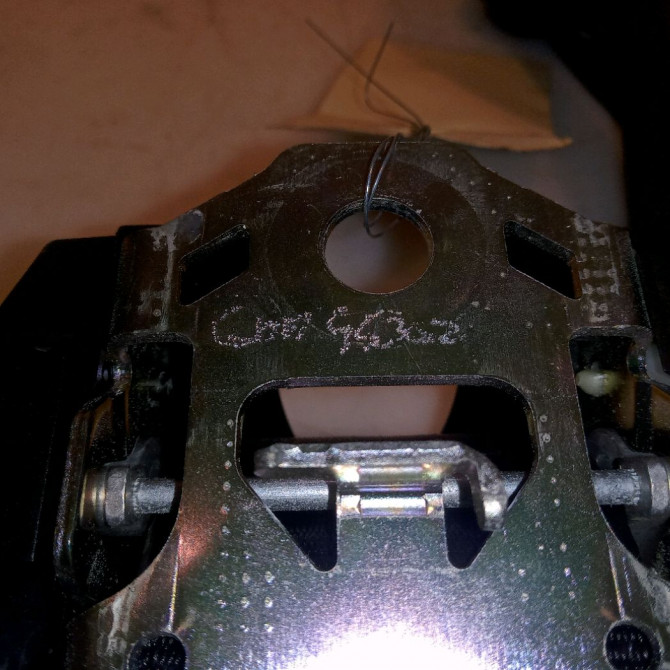 Ceinture arrière droite occasion VOLKSWAGEN POLO IV Phase 2 05-2005->09-2009 1.4 TDI 70ch 6Q0857806ARAA 2