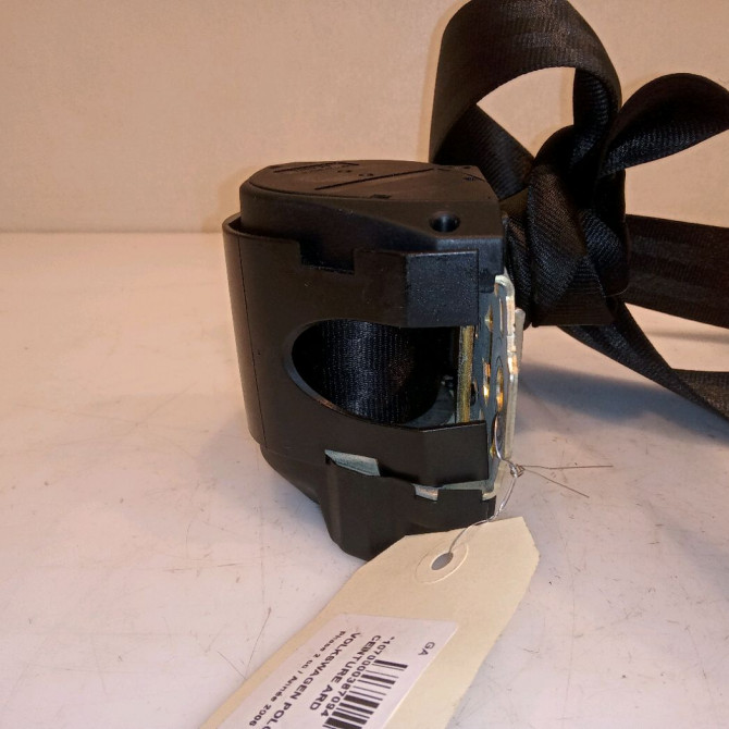 Ceinture arrière droite occasion VOLKSWAGEN POLO IV Phase 2 05-2005->09-2009 1.2 65ch 6Q0857806ARAA 2