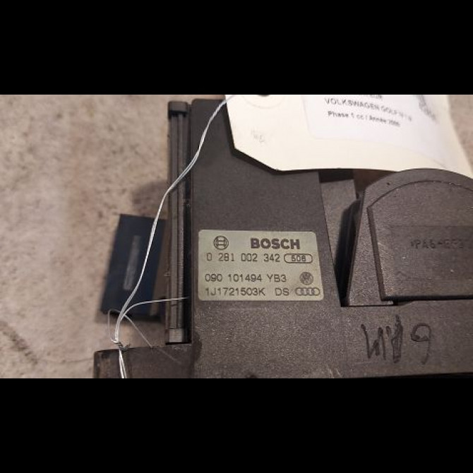 Potentiometre accelerateur occasion VOLKSWAGEN GOLF IV GOLF IV Phase 1 1998-01-01->2005-06-30 1.9 TDI 100ch 2