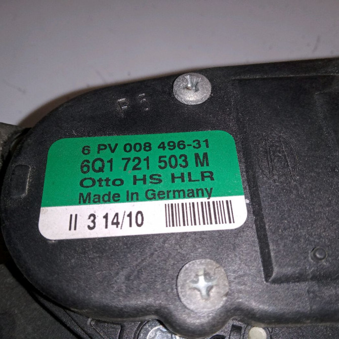 Potentiometre accelerateur occasion VOLKSWAGEN POLO V POLO V Phase 1 2009-09-01->2014-05-31 1.6 TDI 75ch 3