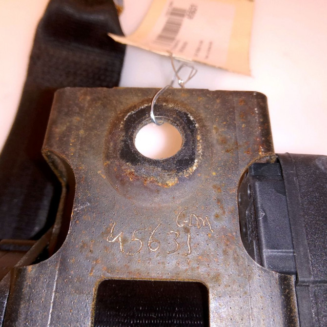 Ceinture arrière gauche occasion SEAT IBIZA III Phase 1 03-2002->03-2006 1.9 SDI 6L0857805BRAA 3