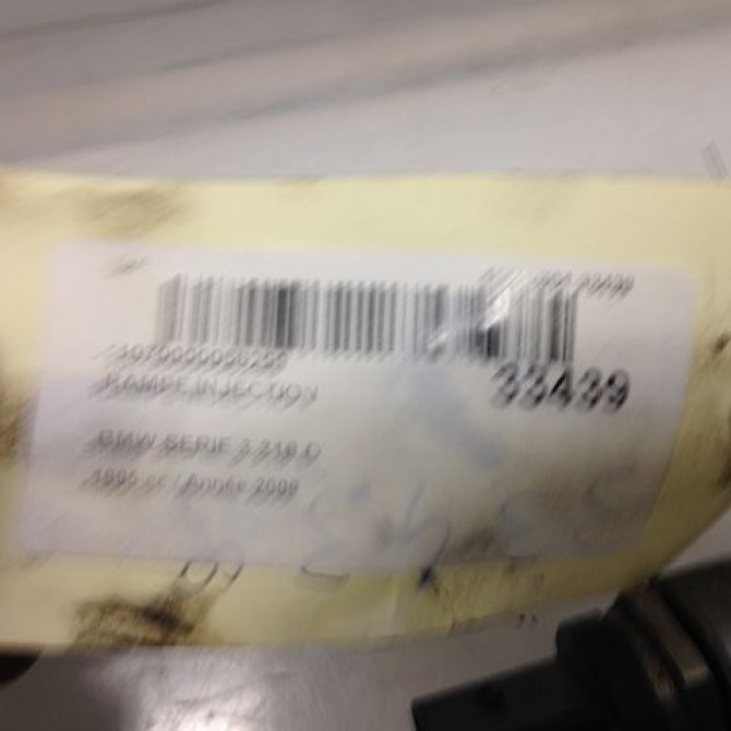 Rampe injection occasion B.M.W. SERIE 3 III Phase 1 01-1991->04-1998 318 TDS 13537809127 4