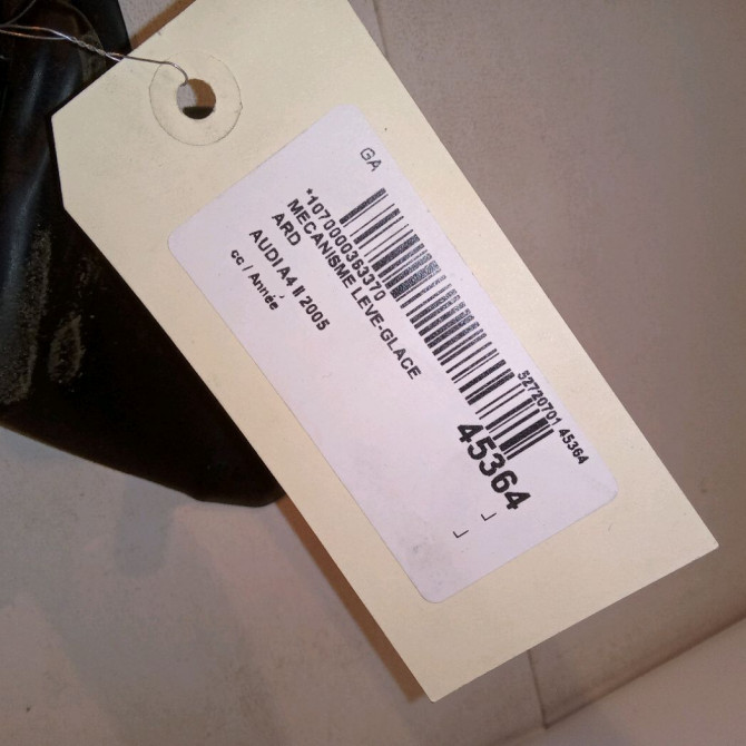 Mecanisme leve-glace arrière droit occasion AUDI A4 II 4