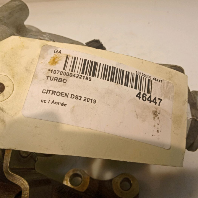 Turbo occasion CITROEN DS3 9845031980 8