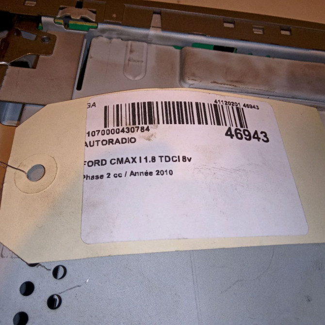 Autoradio occasion FORD CMAX I Phase 2 03-2007->09-2010 1.8 TDCI 8v 115ch 1680442 5