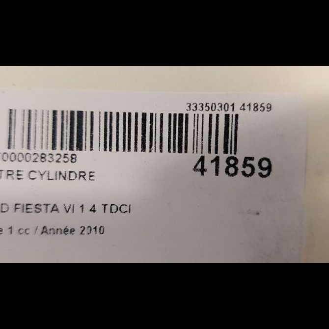 Maitre cylindre occasion FORD FIESTA VI Phase 1 10-2008->11-2012 1.4 TDCI 68ch 1754836 3