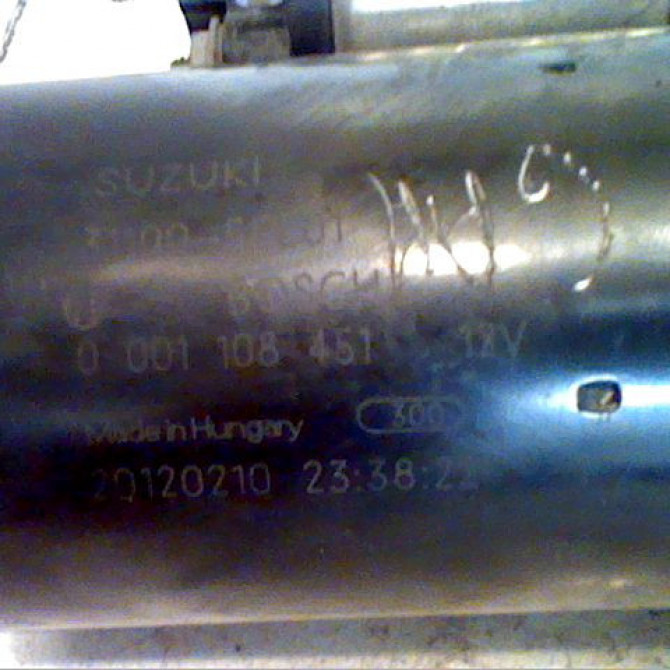 Démarreur occasion SUZUKI SX4 I Phase 1 04-2006->03-2014 1.9 DDIS 4X4 3110079J00 3