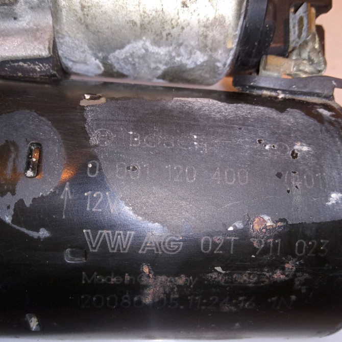 Démarreur occasion VOLKSWAGEN FOX Phase 1 06-2005->09-2011 1.2i 6v 55ch 2T911023GX 5