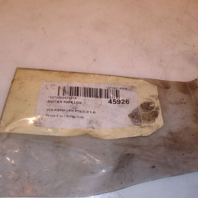 Boitier papillon occasion VOLKSWAGEN POLO III Phase 2 11-1999->12-2001 1.4i 8v 60ch 30133062C 5
