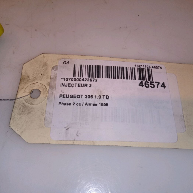 occasion PEUGEOT 306 Phase 2 04-1997->03-2002 1.9 TD 1984A0 5