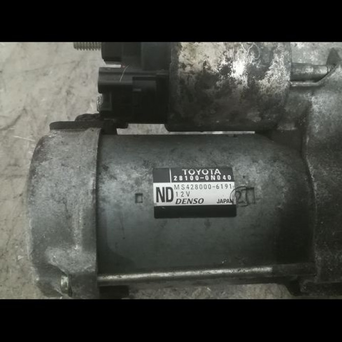 Démarreur occasion TOYOTA YARIS III YARIS III Phase 1 2011-03-01->2015-04-30 1.4 D 90ch 281000N05084 4