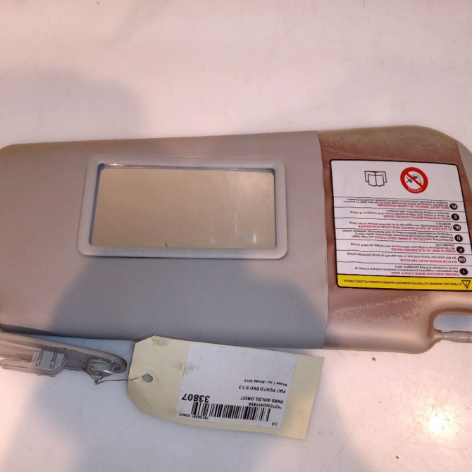 Pare-soleil droit occasion FIAT PUNTO EVO III Phase 1 10-2009->12-2013 1.3 MULTIJET 75ch 735509466 1