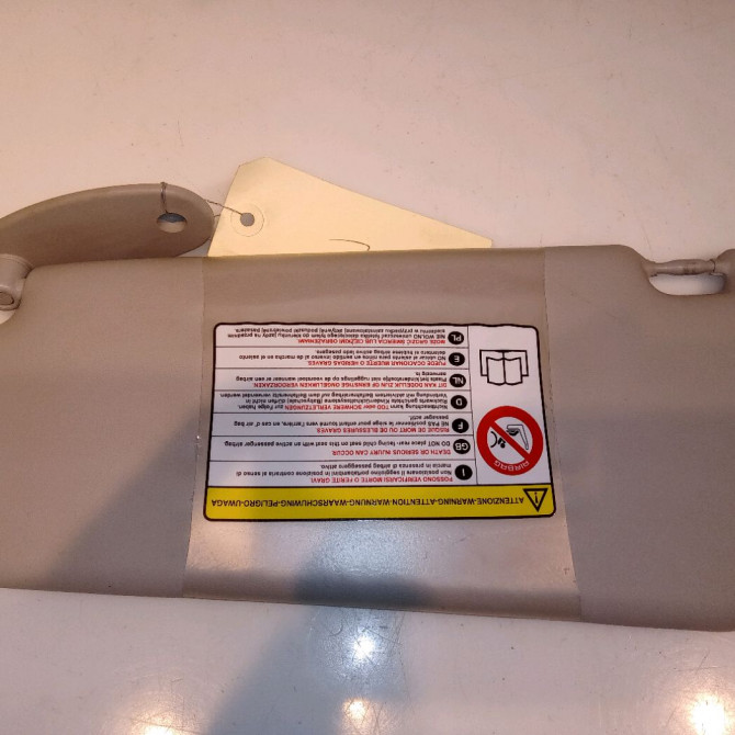Pare-soleil droit occasion FIAT PUNTO EVO III Phase 1 10-2009->12-2013 1.3 MULTIJET 75ch 735509466 2