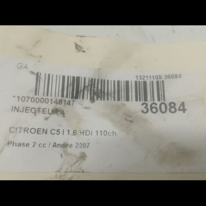 occasion CITROEN C5 I Phase 2 09-2004->06-2008 1.6 HDi 110ch 3