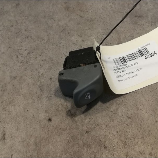 Commande lève-glace porte avant droite occasion RENAULT TWINGO I Phase 3 08-2000->06-2007 1.2i 8v 60ch 8200189836 1