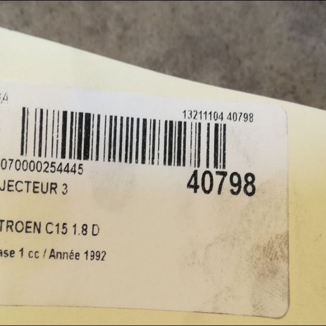 occasion CITROEN C15 Phase 1 07-1987->06-1996 1.8 D 198441 3