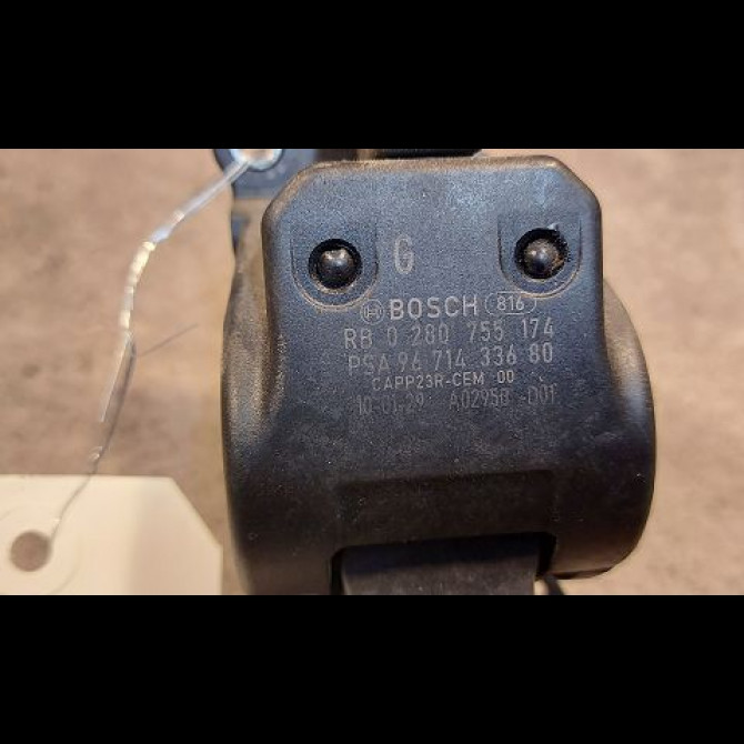 Potentiometre accelerateur occasion PEUGEOT 207 Phase 1 04-2006->06-2013 1.4 HDI 70ch 3