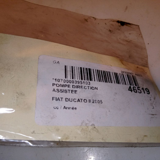 Pompe direction assistee occasion DUCATO II 46460675 5