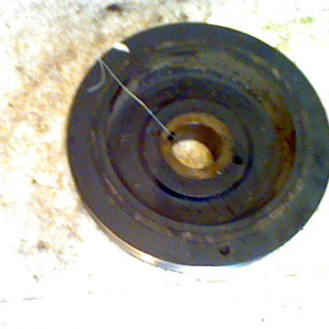 Poulie de vilebrequin occasion PEUGEOT 106 Phase 1 09-1991->04-1996 515L6 2