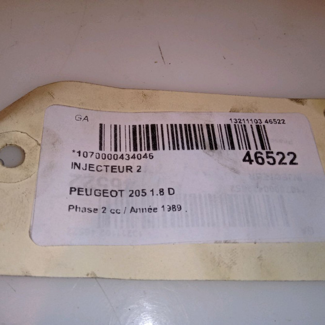 occasion PEUGEOT 205 205 Phase 2 1987-07-01->1998-12-31 1.8 D 6