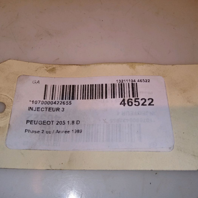 occasion PEUGEOT 205 205 Phase 2 1987-07-01->1998-12-31 1.8 D 6