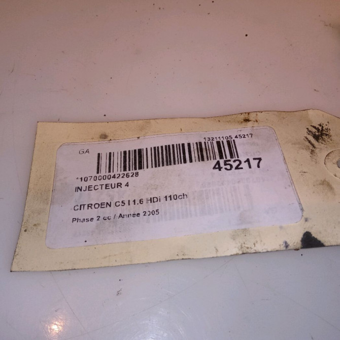 occasion CITROEN C5 I Phase 2 09-2004->06-2008 1.6 HDi 110ch 4