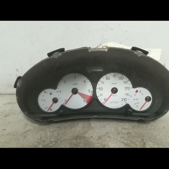 Compteur occasion PEUGEOT 206 Phase 2 02-2003->02-2009 1.4 HDI 70ch 6106LK 1