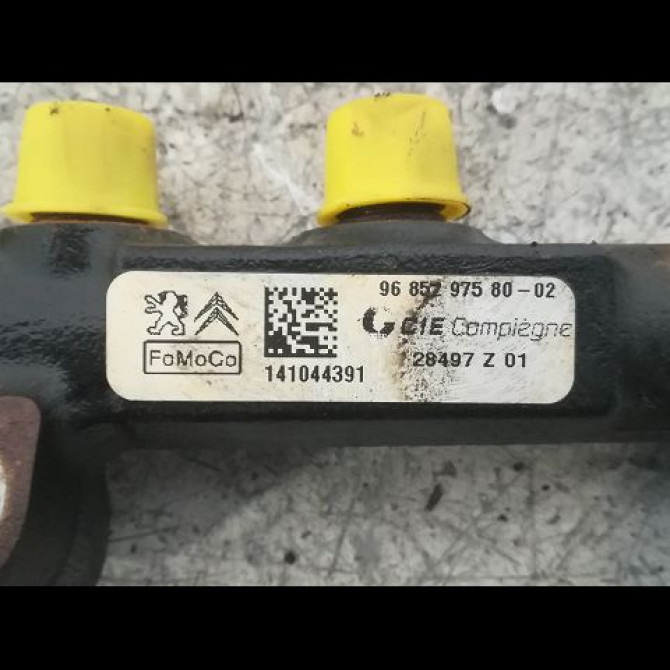 Rampe injection occasion PEUGEOT 208 208 Phase 1 2012-03-01->2015-09-30 1.4 HDI 68ch 1570Q4 2