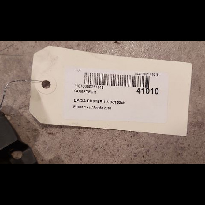 Compteur occasion DACIA DUSTER Phase 1 03-2010->12-2013 1.5 DCI 85ch 248104707R 3