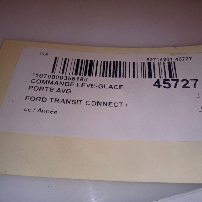 Commande lève-glace porte avant gauche occasion FORD TRANSIT CONNECT I 1459686 3