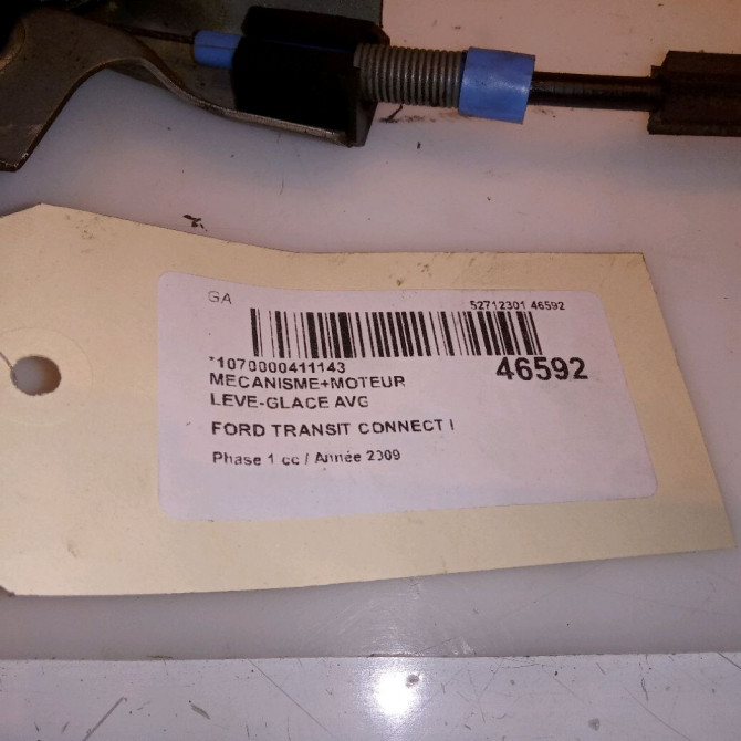 Mecanisme+moteur leve-glace avg occasion FORD TRANSIT CONNECT I Phase 1 01-2003->04-2009 1.8 TDCi 75ch 5182970 4