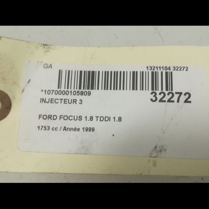 occasion FORD FOCUS I Phase 1 10-1998->09-2004 1.8 TDDI 90ch 1213938 3