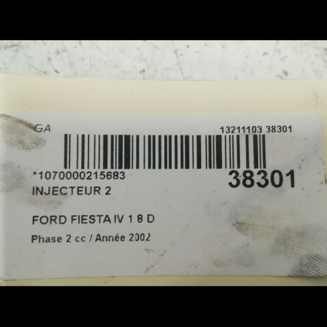 occasion FORD FIESTA IV Phase 2 09-1999->09-2002 1.8 D 1213938 3