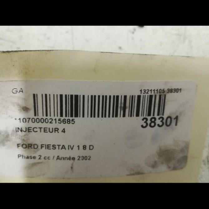 occasion FORD FIESTA IV Phase 2 09-1999->09-2002 1.8 D 1213938 3