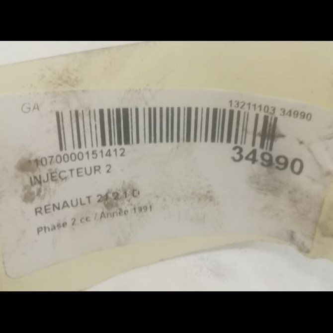 occasion RENAULT 21 Phase 2 07-1989->09-1994 2.1 D 7701033666 3