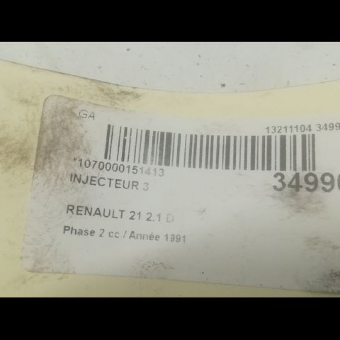 occasion RENAULT 21 Phase 2 07-1989->09-1994 2.1 D 7701033666 3