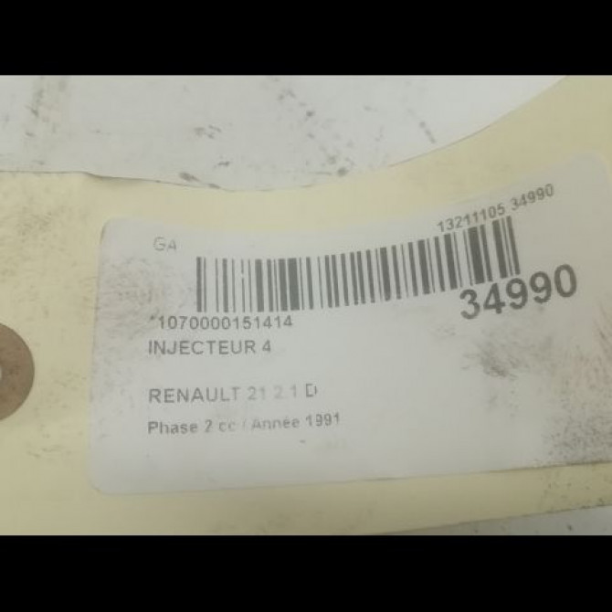 occasion RENAULT 21 Phase 2 07-1989->09-1994 2.1 D 7701033666 3