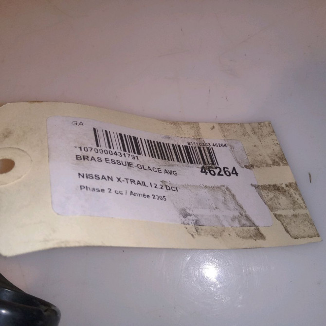 Bras essuie-glace avant gauche occasion NISSAN X-TRAIL I Phase 2 01-2004->11-2007 2.2 DCI 288818H900 4