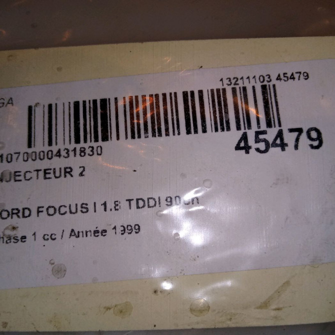 occasion FORD FOCUS I Phase 1 10-1998->09-2004 1.8 TDDI 90ch 1213938 4