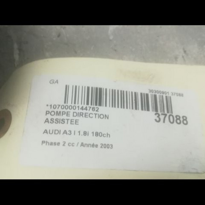 Pompe direction assistee occasion AUDI A3 I Phase 2 10-2000->06-2003 1.8i 180ch 1J0422154H 3