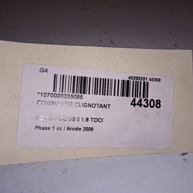Commande clignotant occasion FORD FOCUS II Phase 1 09-2004->12-2007 1.8 TDCI 115ch 1323821 3