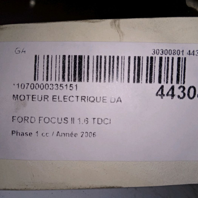 Moteur electrique de direction assistée occasion FORD FOCUS II Phase 1 09-2004->12-2007 1.8 TDCI 115ch 1420184 4