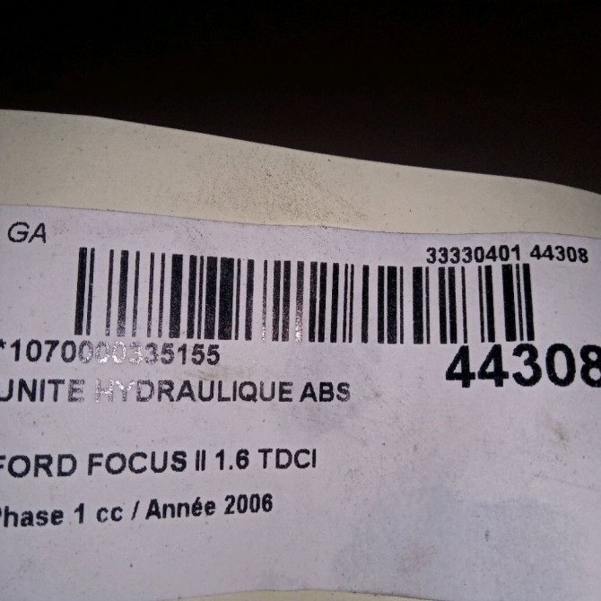 Unité hydraulique ABS occasion FORD FOCUS II Phase 1 09-2004->12-2007 1.8 TDCI 115ch 1418592 5