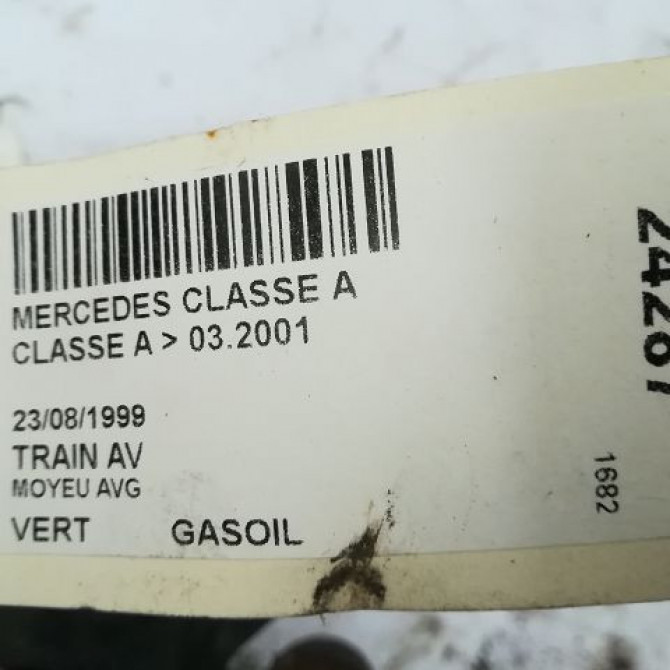 Moyeu avg occasion MERCEDES CLASSE A I Phase 1 01-1998->03-2001 A 170 CDI 1689810627 4
