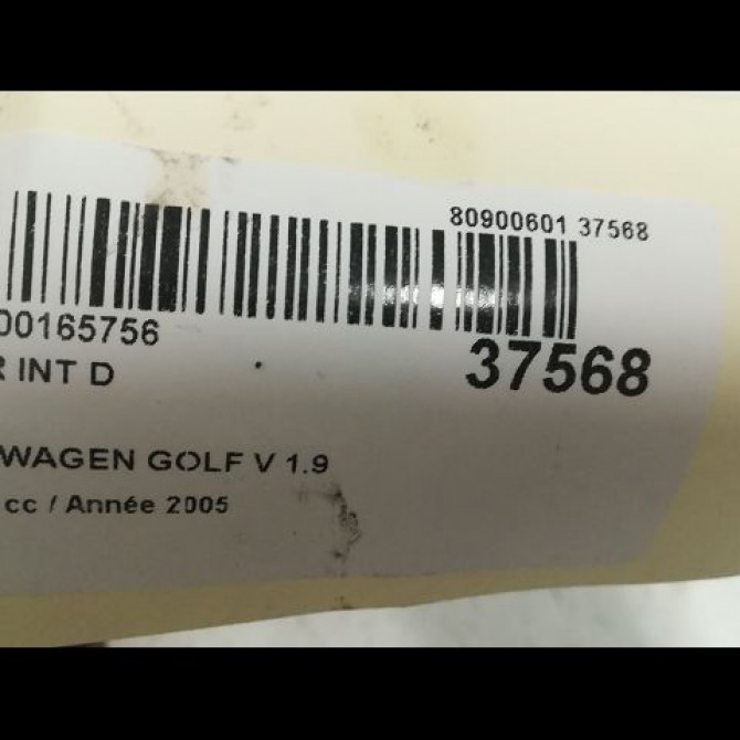 Feu arrière intérieur droit occasion VOLKSWAGEN GOLF V Phase 1 11-2003->10-2008 1.9 TDI 90ch 1K6945094K 3