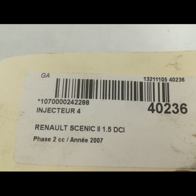 occasion RENAULT SCENIC II Phase 2 09-2006->04-2009 1.5 DCI 105ch 3